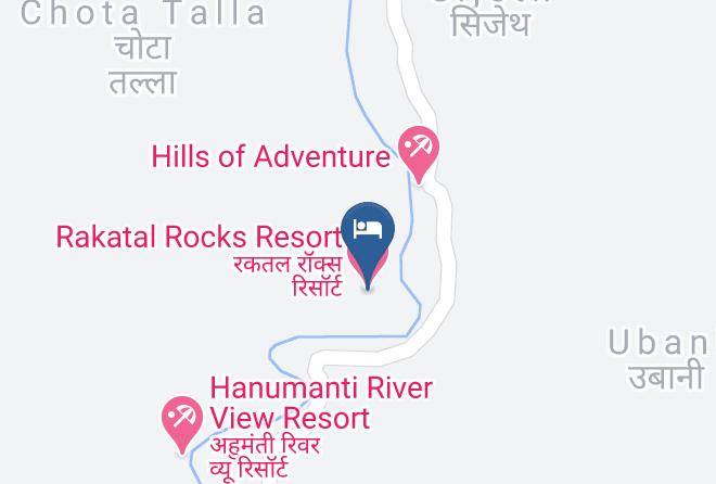 Kotdwara - Rakatal Rocks Resort Maps