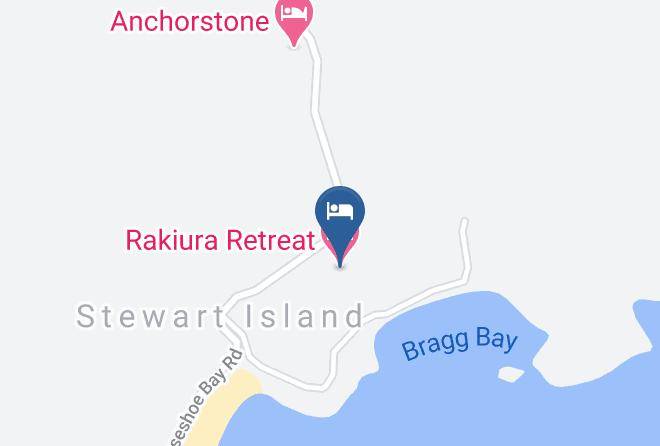 Halfmoon Bay - Rakiura Retreat Maps