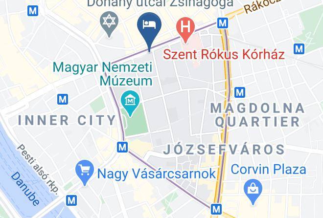 Budapest 8 Kerulet - Rakoczi Kft Maps