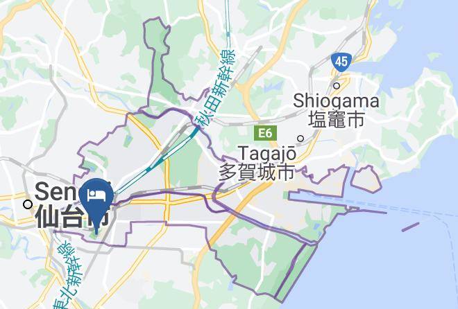 Sendai City Miyagino Ward - Rakuten Stay X Eagles Maps
