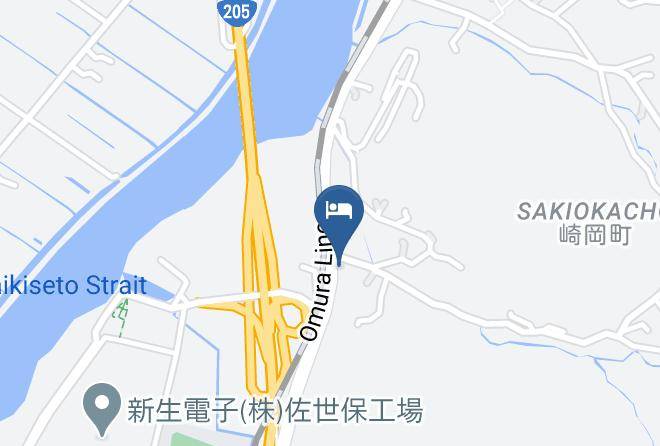 Rakuten Stay X Willstyle Sasebo Map