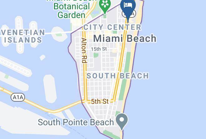 Miami Dade - The Raleigh Hotel Maps