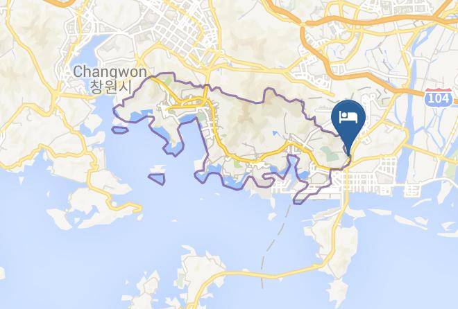 Jinhaeguchangwonsi - Ralm Hotel Maps