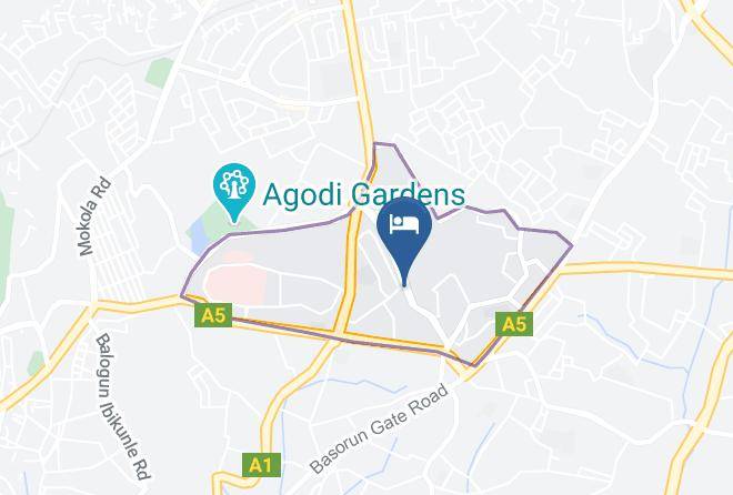 Ibadan - Ralph & Comfort Luxury Suites Maps