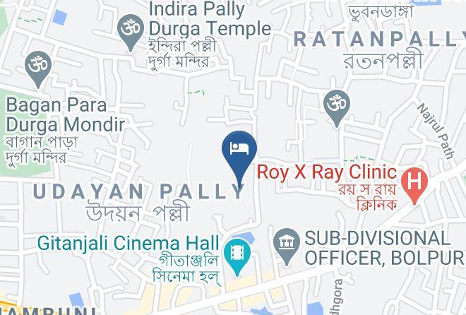 Bolpur Sriniketan - Ram Shyam Hotel Maps