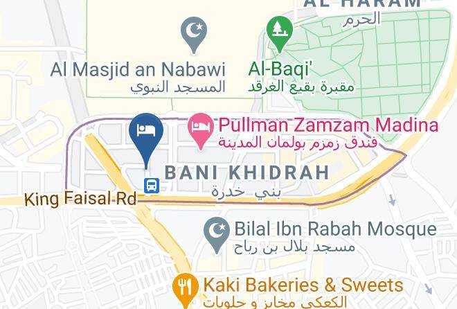 Medina - Rama Al Madina Hotel Maps