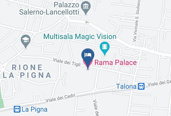 Naples - Rama Palace Hotel Maps