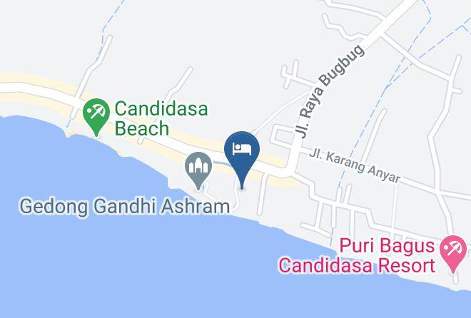 Karangasem Regency - Rama Shinta Hotel & Restaurant Maps