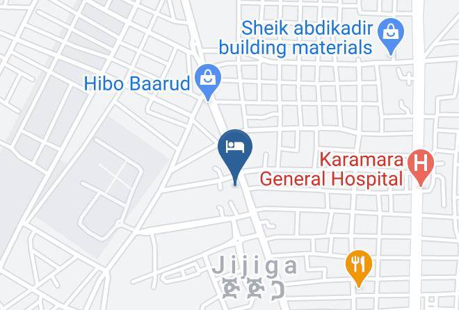 Jijiga - Ramaas Hotel Maps