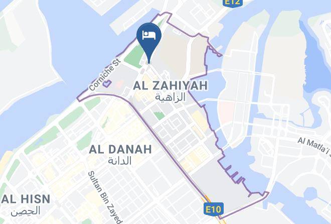 Abu Dhabi - Ramada Abu Dhabi Corniche Maps