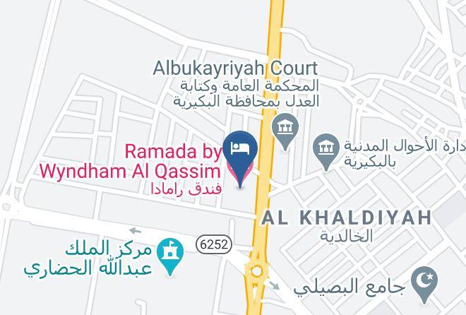 Al Bukairiyah - Ramada By Wyndham Al Qassim Maps