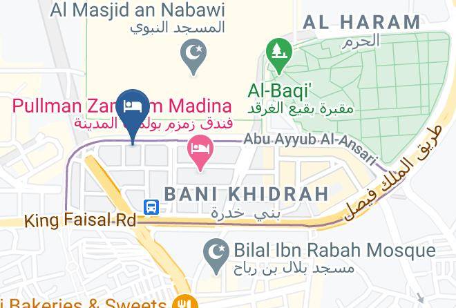 Ramada Al Qibla Hotel Map