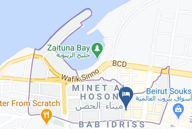 Beyrouth - Ramada By Wyndham Downtown Beirut Maps