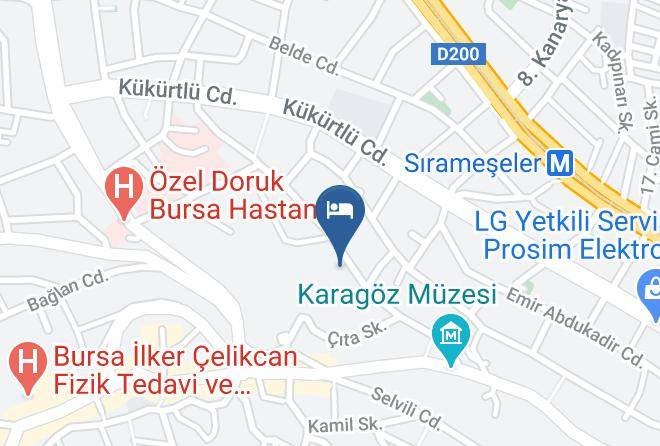 Osmangazi - Ramada Bursa Cekirge Termal & Spa Maps