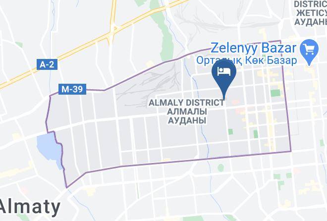 Ramada By Wyndham Almaty Map