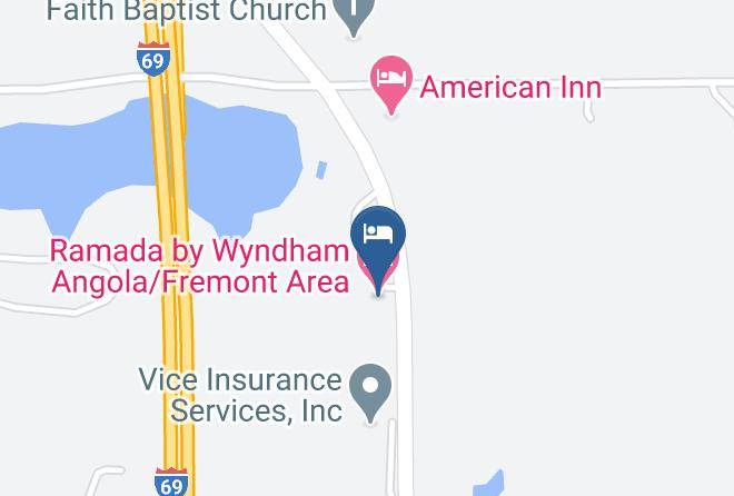 Steuben - Ramada By Wyndham Angola Fremont Area Maps