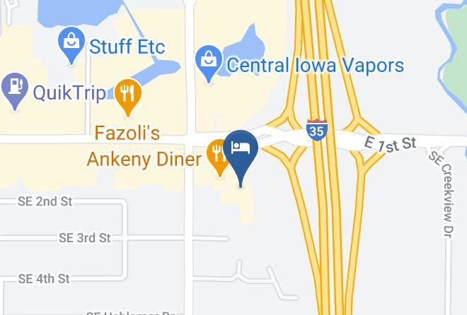 Polk - Ramada By Wyndham Ankeny Maps