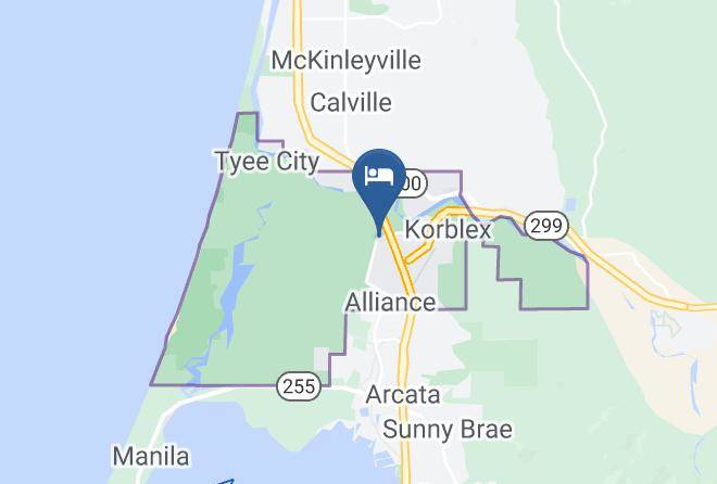Humboldt - Ramada By Wyndham Arcata Maps
