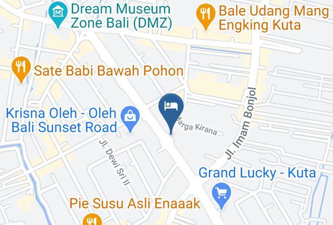 Denpasar - Ramada By Wyndham Bali Sunset Road Kuta Maps