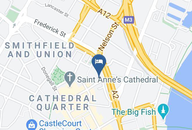 Ramada By Wyndham Belfast City Centre Map