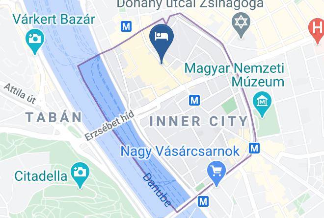 Budapest 5 Kerulet - Ramada By Wyndham Budapest City Center Maps