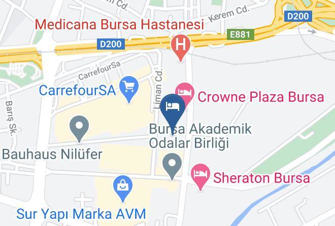 Nilufer - Ramada By Wyndham Bursa Nilufer Maps