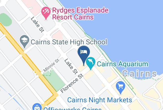Cairns - Ramada By Wyndham Cairns City Centre Maps