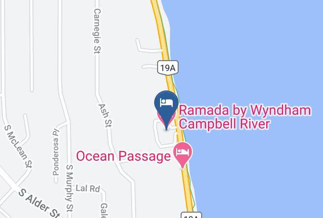 Strathcona - Ramada By Wyndham Campbell River Maps