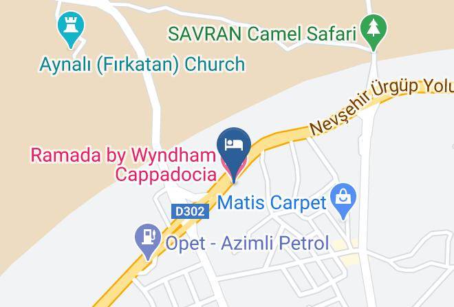 Urgup - Ramada By Wyndham Cappadocia Maps