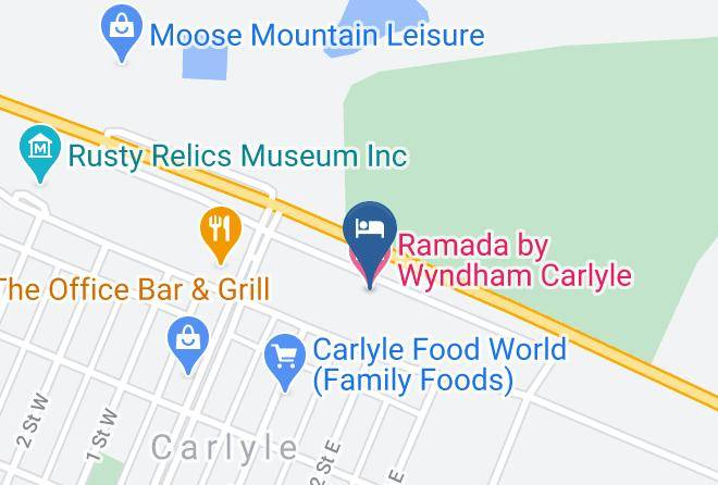 Division 1 - Ramada By Wyndham Carlyle Maps