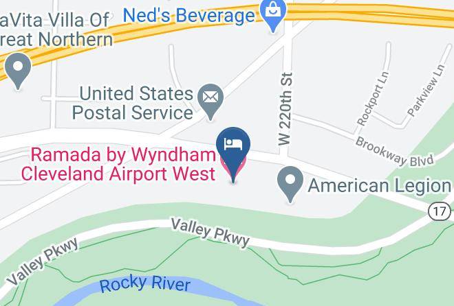 Cuyahoga - Ramada By Wyndham Cleveland Airport West Maps