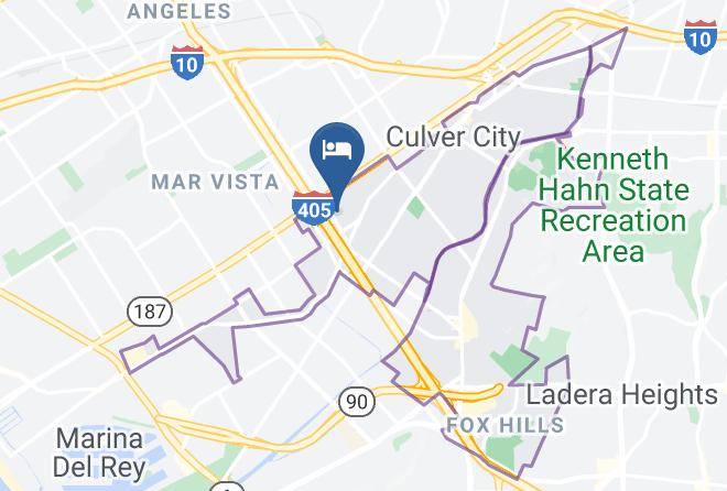 Ramada By Wyndham Culver City Map