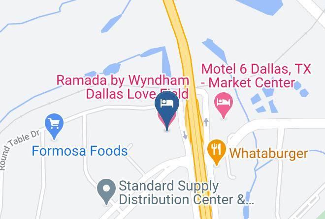 Dallas - Ramada By Wyndham Dallas Love Field Maps