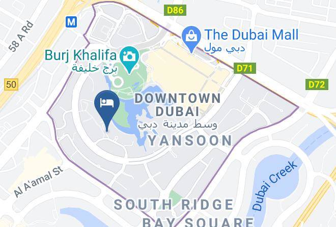 Ramada By Wyndham Downtown Dubai Map