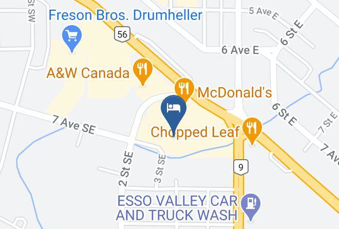 Division 5 - Ramada By Wyndham Drumheller Hotel & Suites Maps