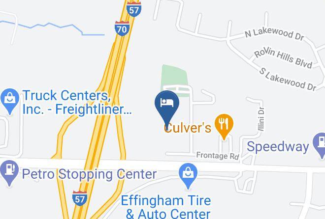 Effingham - Ramada By Wyndham Effingham Maps