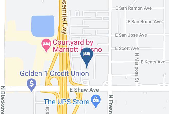 Fresno - Ramada By Wyndham Fresno North Maps