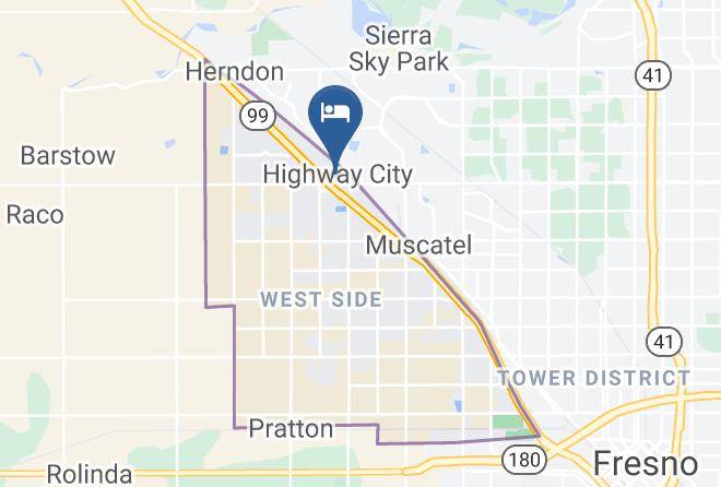 Fresno - Ramada By Wyndham Fresno Northwest Maps