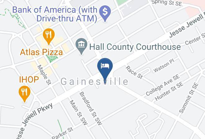 Hall - Ramada By Wyndham Gainesville Maps