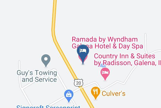 Jo Daviess - Ramada By Wyndham Galena Hotel & Day Spa Maps