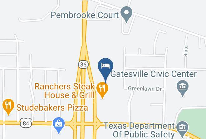 Coryell - Ramada By Wyndham Gatesville N Fort Hood Maps
