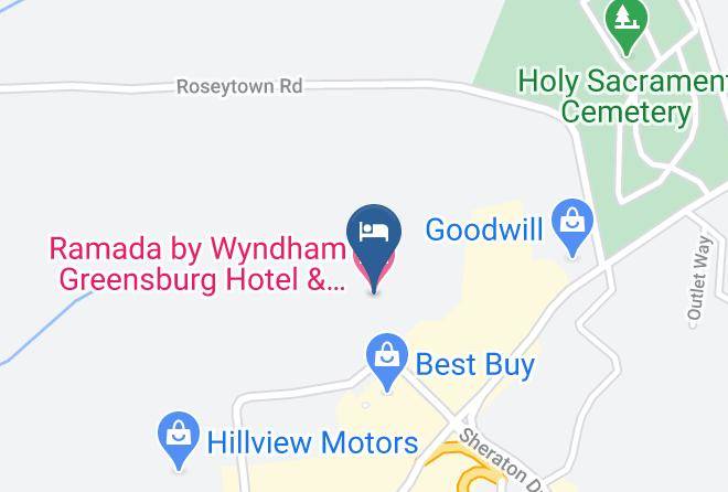 Westmoreland - Ramada By Wyndham Greensburg Hotel & Conference Center Maps