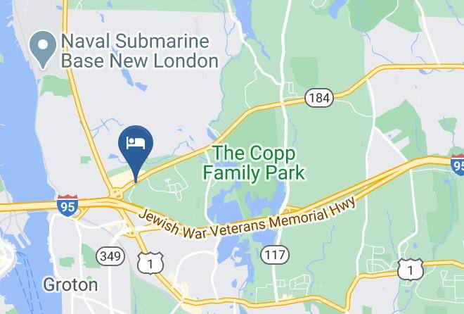 New London - Ramada By Wyndham Groton Maps