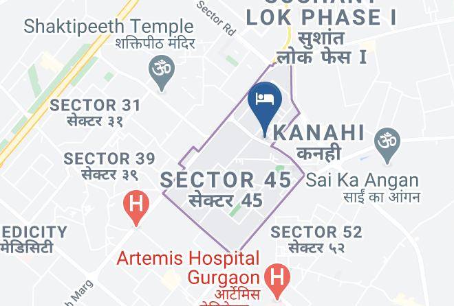 Gurgaon - Ramada By Wyndham Gurgaon Central Maps