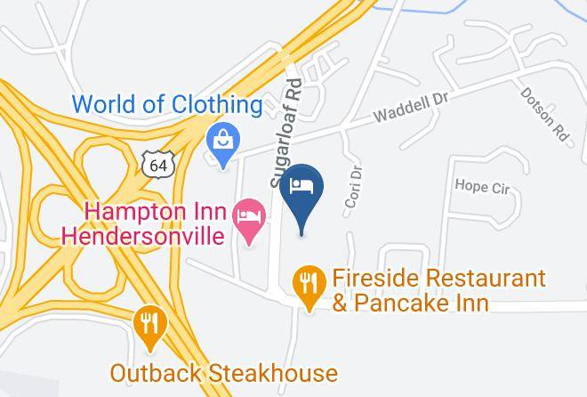 Henderson - Ramada By Wyndham Hendersonville Maps
