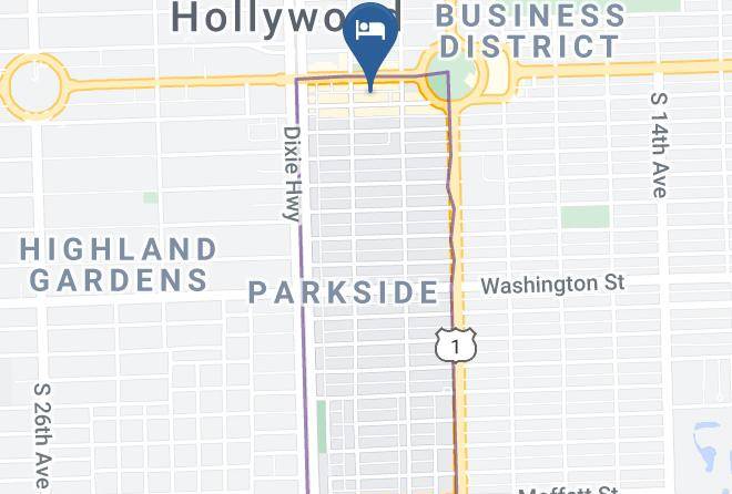 Broward - Ramada By Wyndham Hollywood Downtown Maps