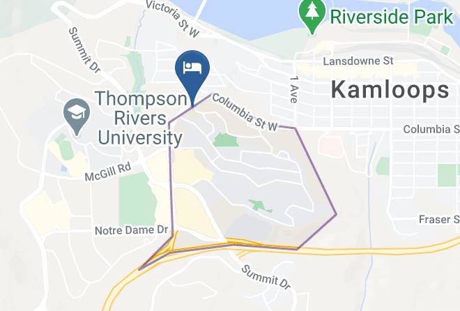 Thompson Nicola - Ramada By Wyndham Kamloops Maps