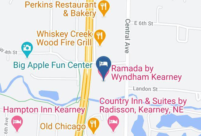 Buffalo - Ramada By Wyndham Kearney Maps