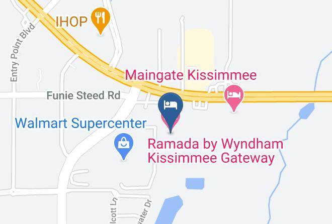 Osceola - Ramada By Wyndham Kissimmee Gateway Maps