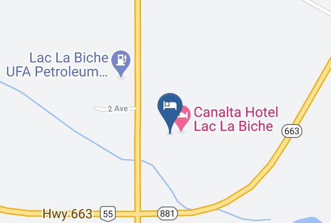 Ramada By Wyndham Lac La Biche Map